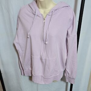 Time and Tru Women's Zip Up Fleece Hoodie